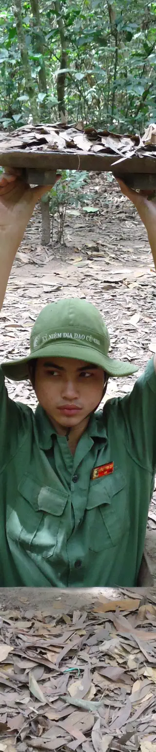 Lerne über die Kriegsgeschichte und die faszinierenden Cu Chi Tunnels